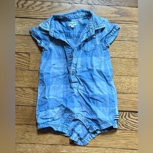 Splendid Denim Romper - Size 3-6 Months
